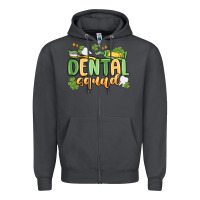 Smoke dental squad Zipper Hoodie - MaliasSmallBusiness