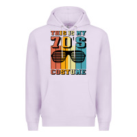 Lilac This İs My 70'S Costume Premium Hoodie - Bettercallsaul