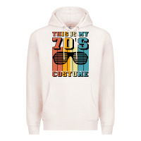 Pale Pink This İs My 70'S Costume Premium Hoodie - Bettercallsaul