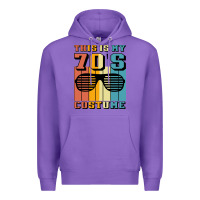 Purple This İs My 70'S Costume Premium Hoodie - Bettercallsaul