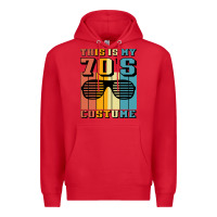 Red This İs My 70'S Costume Premium Hoodie - Bettercallsaul