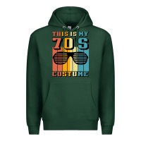 Sports Green This İs My 70'S Costume Premium Hoodie - Bettercallsaul