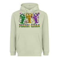 Matcha mardi gras crawfish Heavyweight Hoodie - LillyAllenDesigns