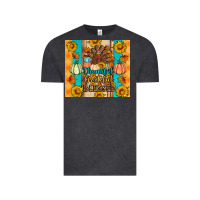 Vintage Black Thankful grateful blessed Vintage Tee - Artiststas