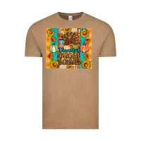 Vintage Coffee Thankful grateful blessed Vintage Tee - Artiststas