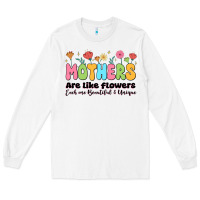 White mothers are like flowers Long Sleeve Tee - JahusDesignShop