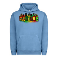 Pigment Pebble Blue do it for the future Urban Hoodie - CowGirlArtShop