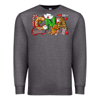 Charcoal Heather Christmas CNA Certified Nursing Assistant Premium Sweatshirt - LillyAllenDesigns