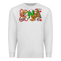 Oatmeal Heather Christmas CNA Certified Nursing Assistant Premium Sweatshirt - LillyAllenDesigns