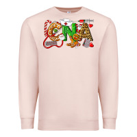 Pale Pink Christmas CNA Certified Nursing Assistant Premium Sweatshirt - LillyAllenDesigns