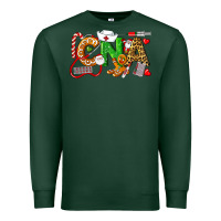 Sports Green Christmas CNA Certified Nursing Assistant Premium Sweatshirt - LillyAllenDesigns
