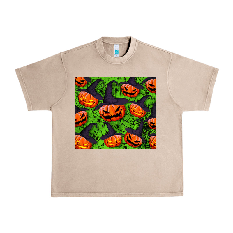 Halloween Pumpkin Tumbler Urban Heavy Tee by BundleAndBundleShop | Teevron