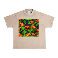 French Oak halloween pumpkin tumbler Urban Heavy Tee - BundleAndBundleShop