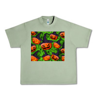 Oil Green halloween pumpkin tumbler Urban Heavy Tee - BundleAndBundleShop