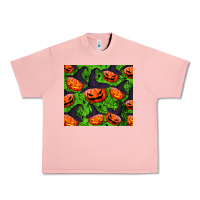 Salmon halloween pumpkin tumbler Urban Heavy Tee - BundleAndBundleShop