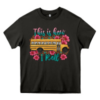 Asphalt this is how i roll school bus Heavy Core Tee - Artiststas