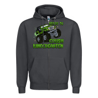 Smoke ready to crush kindergarten Zipper Hoodie - MaliasSmallBusiness