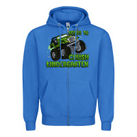 True Royal ready to crush kindergarten Zipper Hoodie - MaliasSmallBusiness