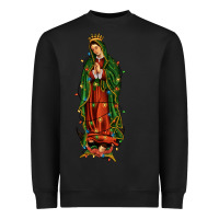 Black christmas our lady of guadalupe Heavyweight Sweatshirt - JahusDesignShop
