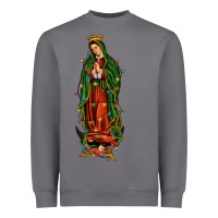 Storm christmas our lady of guadalupe Heavyweight Sweatshirt - JahusDesignShop