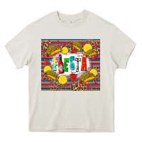 Cream taco fiesta Heavy Core Tee - Zillion Design Studio