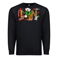 Black Christmas lpn certified nursing assistant Premium Sweatshirt - LillyAllenDesigns