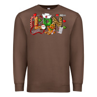 Chestnut Christmas lpn certified nursing assistant Premium Sweatshirt - LillyAllenDesigns