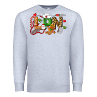 Heather Grey Christmas lpn certified nursing assistant Premium Sweatshirt - LillyAllenDesigns