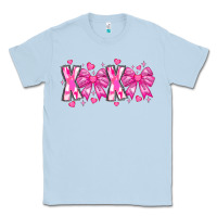 Dusty Blue XOXO Valentines Classic Tee - CowhideDigitalArt