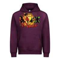 Mauve Wine black prince Urban Hoodie - CowGirlArtShop