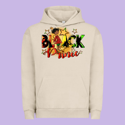 Black Prince Urban Hoodie Designed By Cowgirlartshop