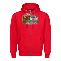 Red just a girl who loves cows Zipper Hoodie - MaliasSmallBusiness