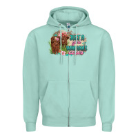 Seafoam just a girl who loves cows Zipper Hoodie - MaliasSmallBusiness