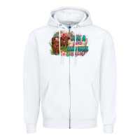 White just a girl who loves cows Zipper Hoodie - MaliasSmallBusiness