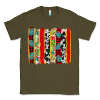 Army Green christmas brushstroke Classic Tee - AdoDesignShop