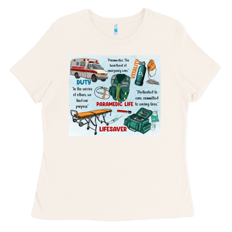 Paramedic Life Ladies Tee by MaliasSmallBusiness | Teevron