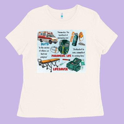 Ladies Tee paramedic life