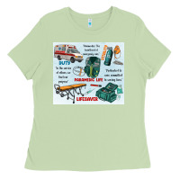 Matcha paramedic life Ladies Tee - MaliasSmallBusiness