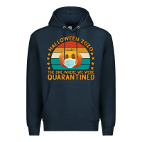 Navy Halloween Zozo The One Where We Were Quarantined Premium Hoodie - Bettercallsaul