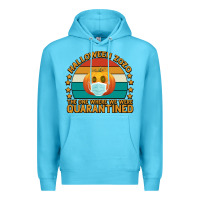 Ocean Blue Halloween Zozo The One Where We Were Quarantined Premium Hoodie - Bettercallsaul