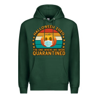 Sports Green Halloween Zozo The One Where We Were Quarantined Premium Hoodie - Bettercallsaul