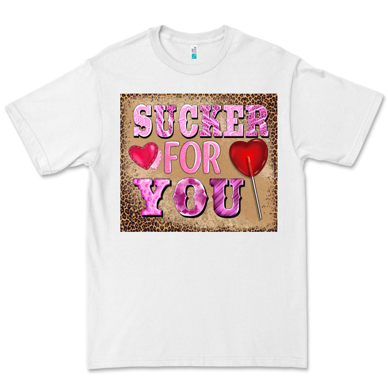 Valentine's Day Sucker For You Premium Tee by BarkalooDesign | Teevron