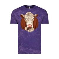Cloud Purple hareford Vintage Tee - JahusDesignShop