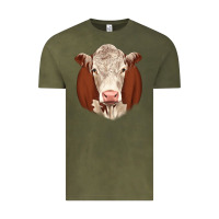 Vintage Olive hareford Vintage Tee - JahusDesignShop