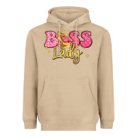 Mushroom boss lady Heavyweight Hoodie - LillyAllenDesigns