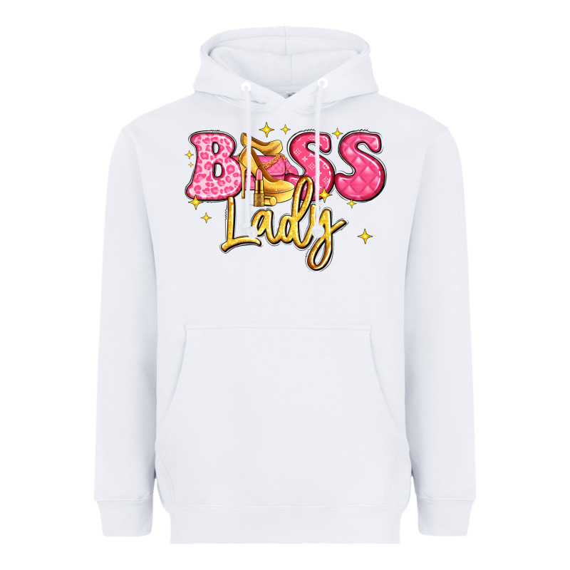Boss Lady Heavyweight Hoodie by LillyAllenDesigns | Teevron