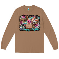 Toasted Coconut happy easter bunny western background Long Sleeve Tee - Jasminsmagicworld
