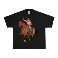 Black cowgirl Urban Heavy Tee - Artiststas