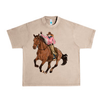 French Oak cowgirl Urban Heavy Tee - Artiststas