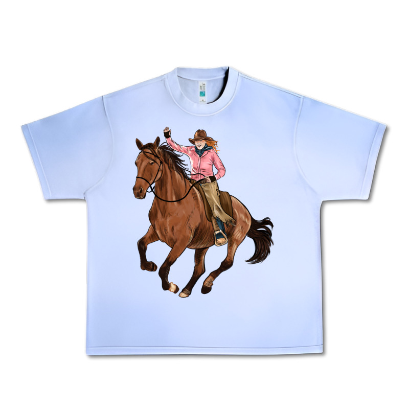 Cowgirl Urban Heavy Tee by Artiststas | Teevron